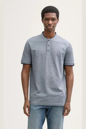 TOM TAILOR Poloshirt Piqué Poloshirt mit Stehkragen - Verkäufer: TOM TAILOR