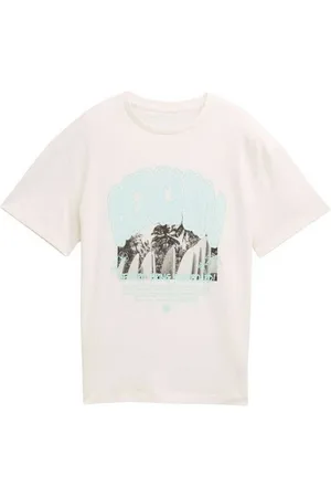 TOM TAILOR T-Shirt Oversize T-Shirt mit Print - Verkäufer: