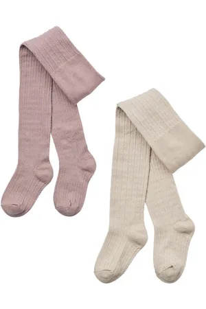 WHEAT Strickstrumpfhose 2 pk Wool Lace Tights Karla (Packung 2 St)