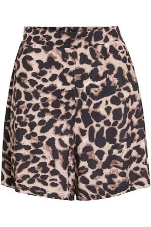VILA Shorts Leopardenmuster Shorts mit elastischem Bund VILEOA HW SHORTS/KA - Verkäufer: ARIZONAS