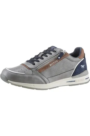 Mustang Sneaker mit Außenreißverschluss, Freizeitschuh, Halbschuh, Schnürschuh