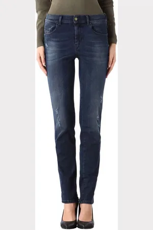 Diesel Straight-Jeans Sandy 0846Q Stretch Damen Jeans Hose Slim Straight - Verkäufer: fashion4smile