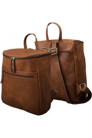 Mf Next Com Rucksack Rucksack Urban Nomad Büffel Leder Braun Vintage 30cm (1-tlg) - Verkäufer: Megafuchs Versandhandel