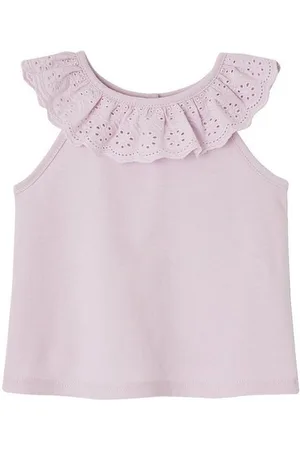 Vertbaudet Trägertop Mädchen Baby Volant-Top - Verkäufer: