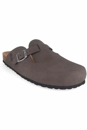 Thies Herren Eco Bio Clog, charcoal herren, clog, bequem, leicht, sommer, wi Hausschuh ergonomisch - Verkäufer: WoolFit