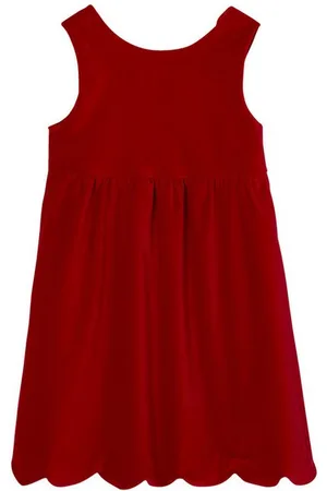 Vertbaudet Minikleid Festliches Mädchen Samtkleid mit Schleife hinten - Verkäufer:
