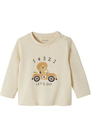 Vertbaudet Langarmshirt Jungen Baby Shirt Printmotiv - Verkäufer:
