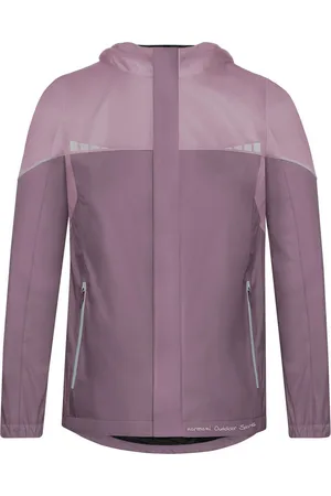 Normani Regenjacke Kinder Regenjacke Sointula Ultraleichte Übergangsjacke mit Kapuze ungefütterte Unisex Sommerjacke - Verkäufer:
