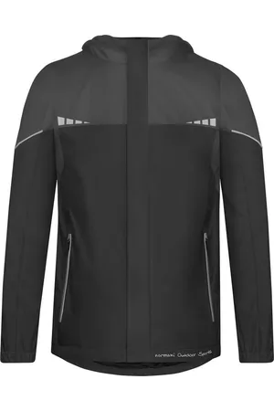 Normani Regenjacke Kinder Regenjacke Sointula Ultraleichte Übergangsjacke mit Kapuze ungefütterte Unisex Sommerjacke - Verkäufer: