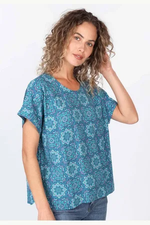 Deerberg Klassische Bluse ornamental - Verkäufer: Scandic Fashion GmbH