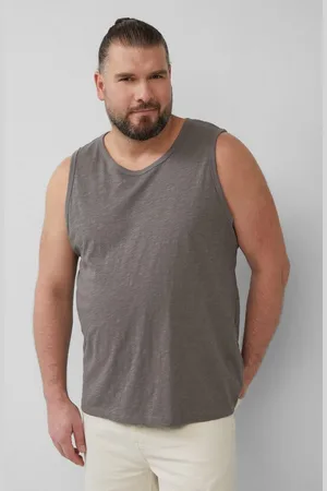 QS by s.Oliver Shirttop Tanktop aus Baumwolle mit Flammgarnstruktur - Verkäufer: