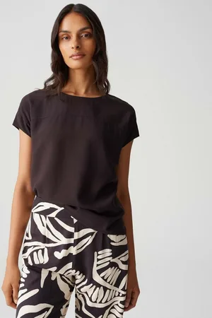 Opus Kurzarmshirt SESONNE Regular im Materialmix - Verkäufer: GmbH | someday GmbH