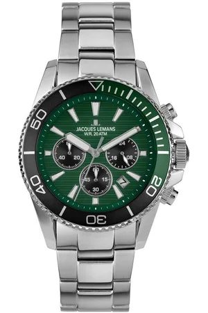 Jacques Lemans Taucheruhr Chronograph Edelstahl/ - Verkäufer: uhrcenter