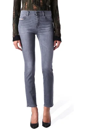 Diesel Straight-Jeans Sandy 0844I Stretch Damen Jeans Hose Slim Straight - Verkäufer: fashion4smile