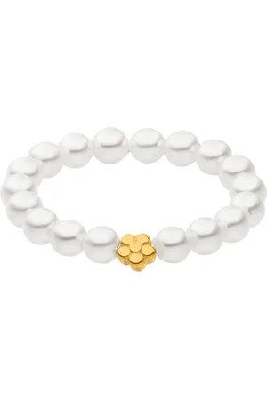 Purelei Fingerring Schmuck Geschenke Bloomy Ring Blume, 23162-Ring-Bloomy, mit Muschelkernperle