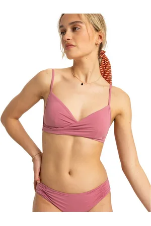 Roxy Bandeau-Bikini-Top BEACH CLASHORT SLEEVEICS WRAP BRA