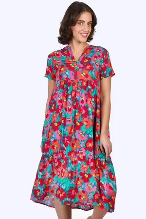 Deerberg Sommerkleid Embla Big Flower - Verkäufer: Scandic Fashion GmbH