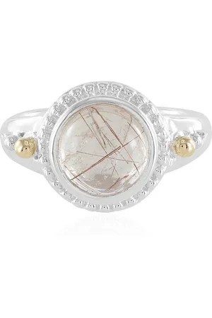 Cavill Goldring Kupfer Rutil Quarz 14K Gold Akzent Silber Ring (1-tlg) - Verkäufer: Juwelo Deutschland GmbH