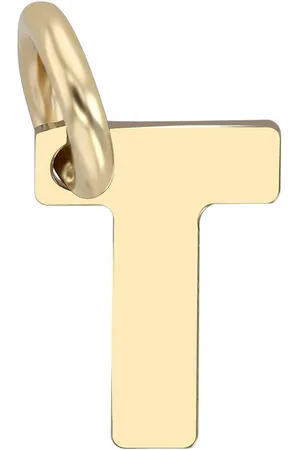 Akzent Kettenanhänger Golden Initials 375er/- Gold Anhänger ohne Kette - Verkäufer: Shaghafi GmbH