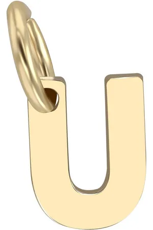 Akzent Kettenanhänger Golden Initials 375er/- Gold Anhänger ohne Kette - Verkäufer: Shaghafi GmbH