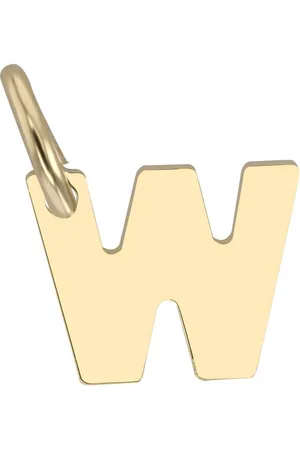 Akzent Kettenanhänger Golden Initials 375er/- Gold Anhänger ohne Kette - Verkäufer: Shaghafi GmbH