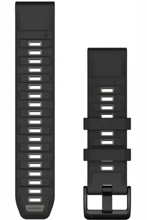 Garmin Smartwatch-Armband QuickFit-Armband 22 mm Silikon Schwarz/Kieselgrau - Verkäufer: best4you
