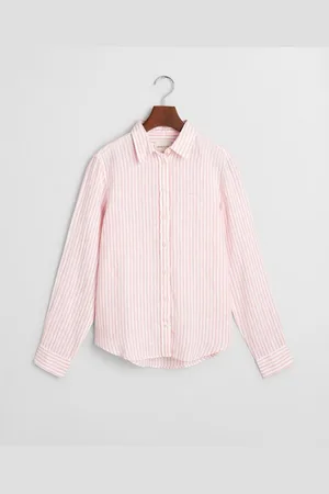 GANT Blusenshirt REG LINEN STRIPED SHIRT - Verkäufer: Modehaus Wellner