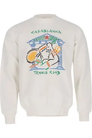 Casablanca Rundhalspullover Sweatshirt mit buntem Logoprint - Verkäufer: wellStyled