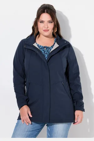 Ulla Popken Softshelljacke HYPRAR Softshell-Longjacke wasserdicht A-Linie - Verkäufer: Popken Fashion Group