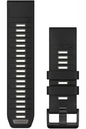 Garmin Smartwatch-Armband QuickFit-Armband 26 mm Silikon Schwarz/Kieselgrau - Verkäufer: best4you