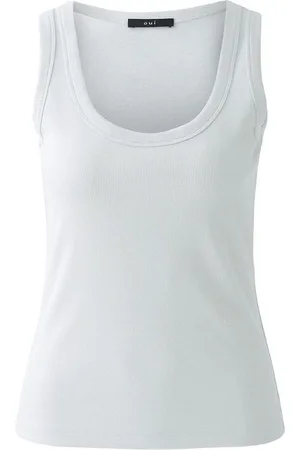 Oui Trägertop Tank Top Viskose mit Glanzgarn - Verkäufer: