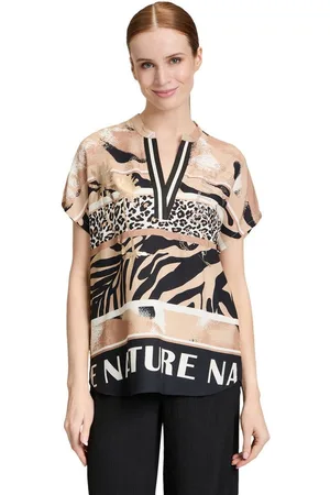 Betty Barclay Longbluse Longbluse mit Stehkragen