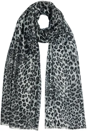 CASPAR Modeschal SC542 Leichtes Halstuch mit exotischem Leo Muster Animal Print, ideal für Frühlingstage und laue Abende - Verkäufer: & SIKORA