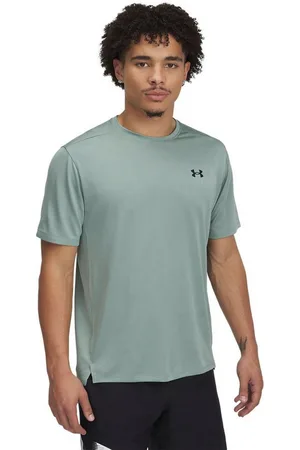 Under Armour T-Shirt UA TECH VENT JCQRD SS SILICA GREEN - Verkäufer: atleti-sport GmbH