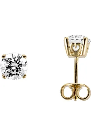 Firetti Paar Ohrstecker Schmuck Geschenk Gold 333 Ohrschmuck Solitär, mit Zirkonia (synth)