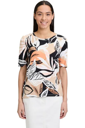 Betty Barclay Kurzarmshirt Basic Shirt mit Print (1-tlg) Druck