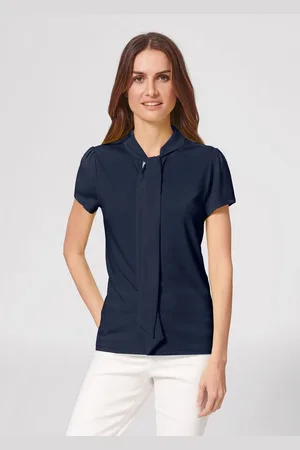 Madeleine Kurzarmshirt Edel-Shirt mit Schluppe - Verkäufer: Premio Fashion GmbH