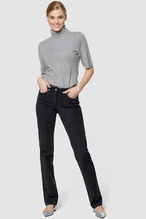 Madeleine Gerade Jeans M-Jeans in gerader Form mit Logo-Stickerei - Verkäufer: Premio Fashion GmbH