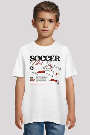 F4NT4STIC T-Shirt Soccer Vibes Sport Fan Premium Qualität