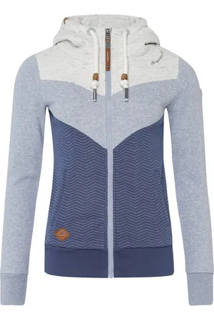 Ragwear Sweatjacke TREGA ZIP O im Colorblocking-Design