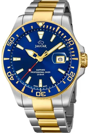 Jaguar Taucheruhr Executive Diver J863/C, Armbanduhr, Quarzuhr, Herrenuhr, Saphirglas, Swiss Made