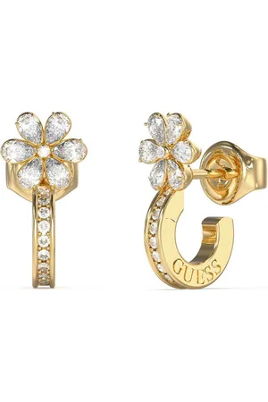 Guess Paar Ohrhänger Lily Flower Mini Hoops - Verkäufer: uhrcenter