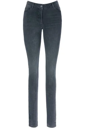 Madeleine Gerade Jeans Enge Jeans mit Raffung - Verkäufer: Premio Fashion GmbH
