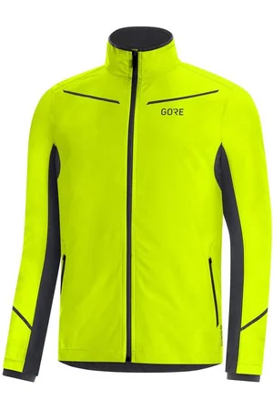 Gore Wear Laufjacke Gore Wear R3 GTX Partial Jacket Neon Yellow Black - Verkäufer: Schuhdealer