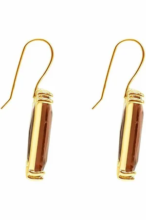 Gemshine Paar Ohrhänger ROSE EMERALD, Made in Spain - Verkäufer: GoJungo GmbH