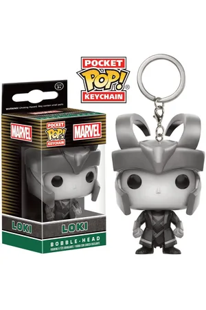 FUNKO Schlüsselanhänger POP! Keychain - Marvel Comics - Loki (B&W) #10255 - Verkäufer: magic-feel