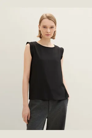 TOM TAILOR T-Shirt Loose Fit Top mit Volantärmeln - Verkäufer: TOM TAILOR