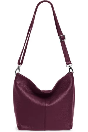 CASPAR Schultertasche Klassische Damen Leder Handtasche - CLASSIC LINE - Modell No.803, elegant, robust & unempfindlich - 100% Echtleder - Handmade in Italy - Verkäufer: & SIKORA