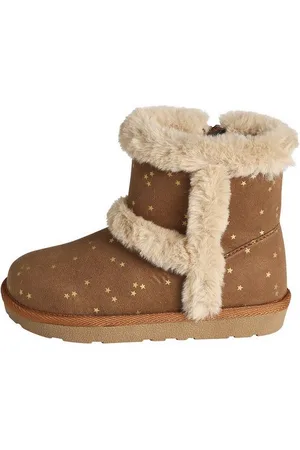 Vertbaudet Wasserabweisende Mädchen Boots mit Webpelz Stiefelette - Verkäufer: