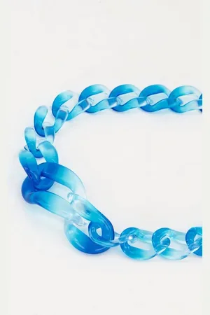 Ulla Popken Armband Statement-Kette große Glieder Farbverlauf - Verkäufer: Popken Fashion Group